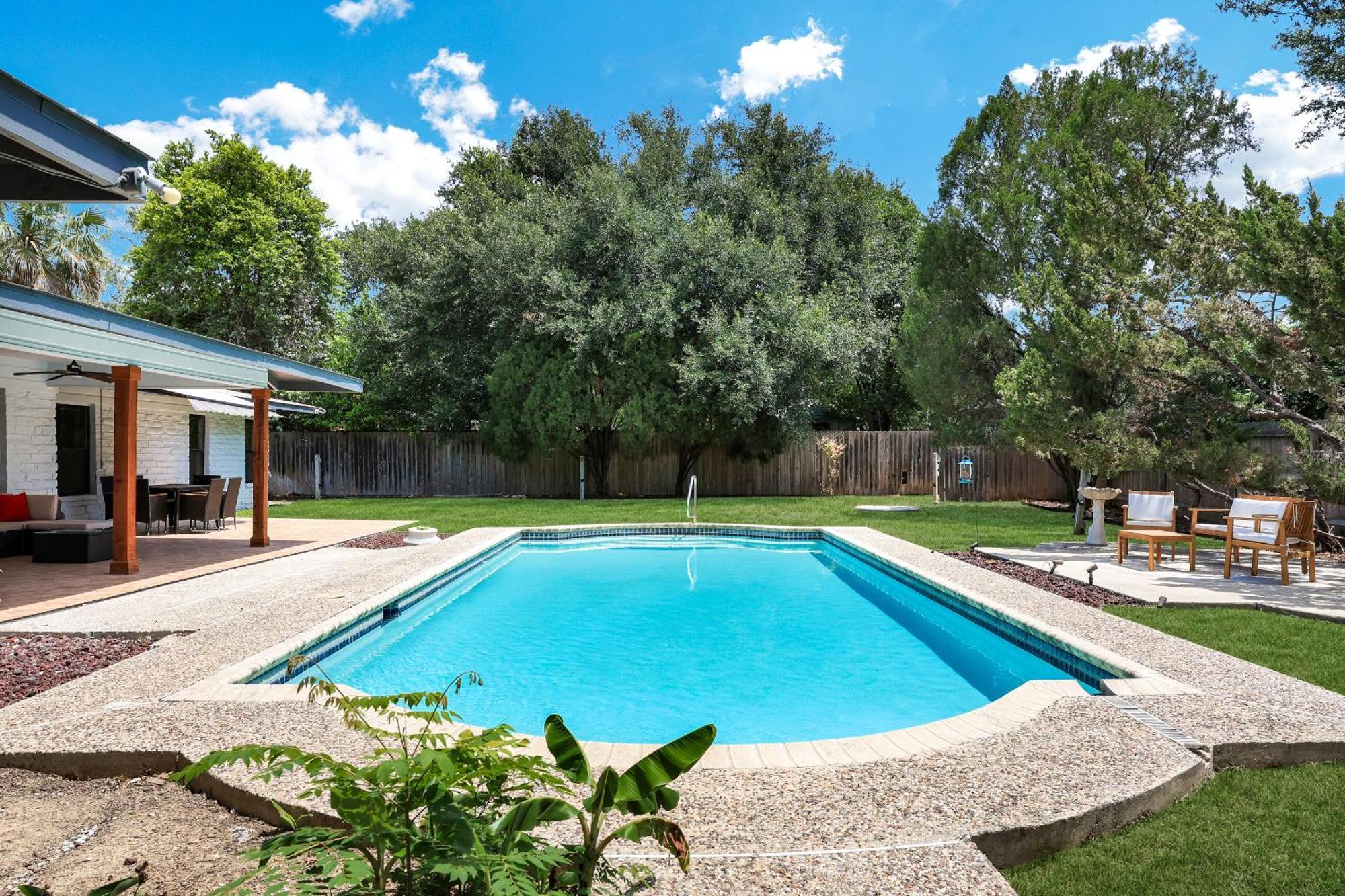 Ferienhaus Pool Nr Dt River Walk Alamo Wifi Yard